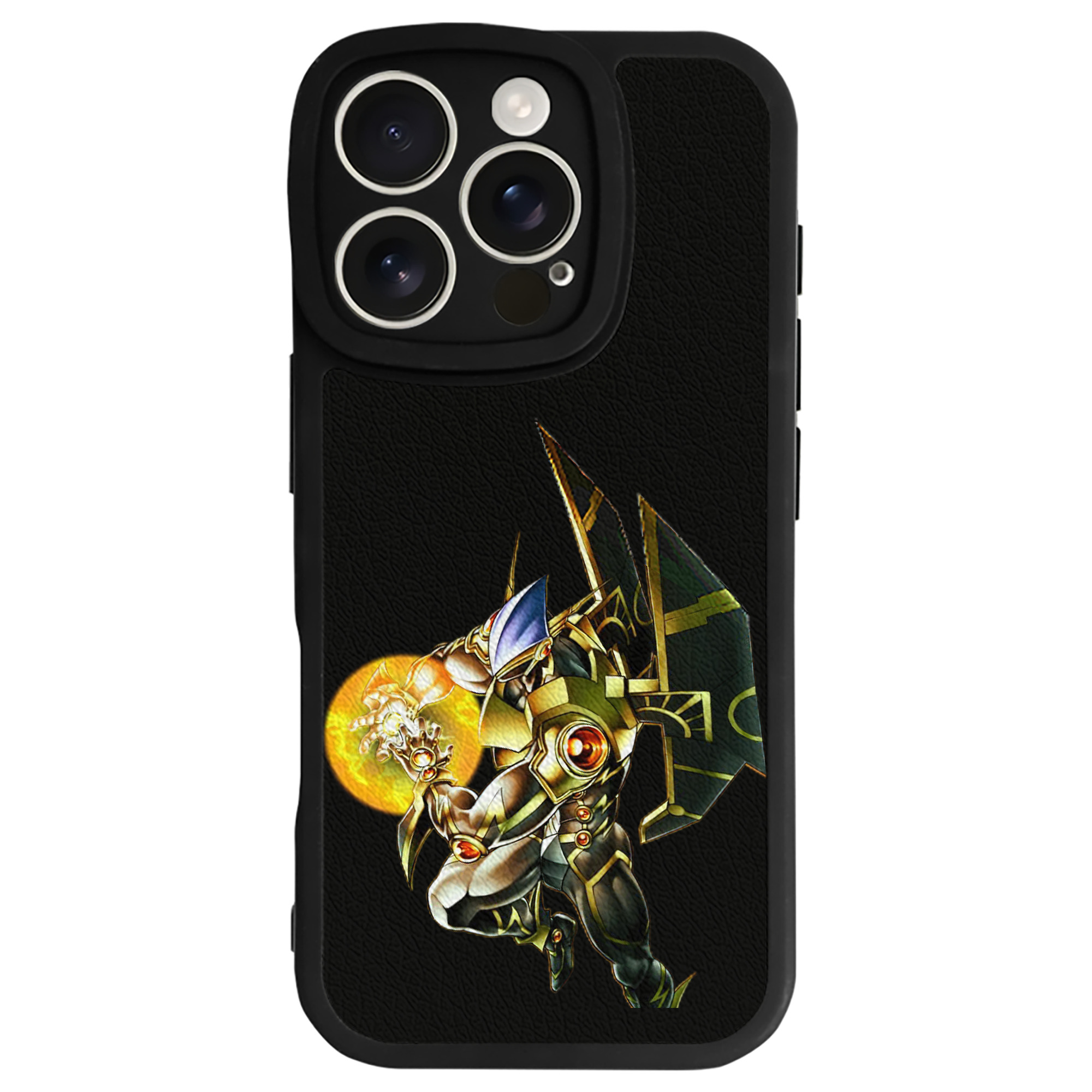 （画像用） 遊☆戯☆王 Yu-Gi-Oh! 【iPhone 16シリーズ対応】シリコンスマホケース（レザー調） 材質：シリコン